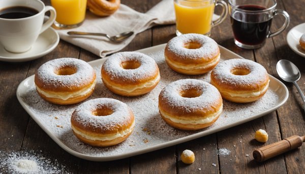 Savourez l"irrésistible recette des boules de berlin généreusement fourrées à une crème vanille veloutée!