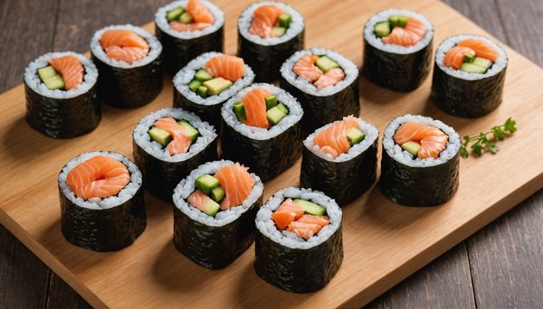 Maîtrisez l"art de réaliser des makis au saumon frais avec une délicieuse texture croustillante !